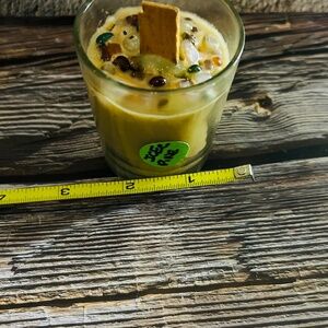 \8 Rustic Homemade Ice Candle with Decorative Pebbles